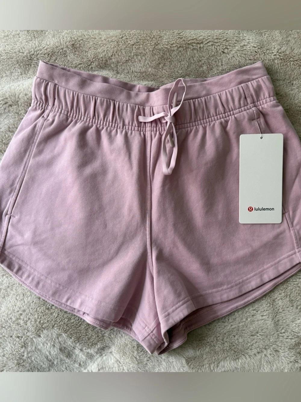 NWT Lululemon Inner Glow High-Rise Short 3” Pink Peony Size 6